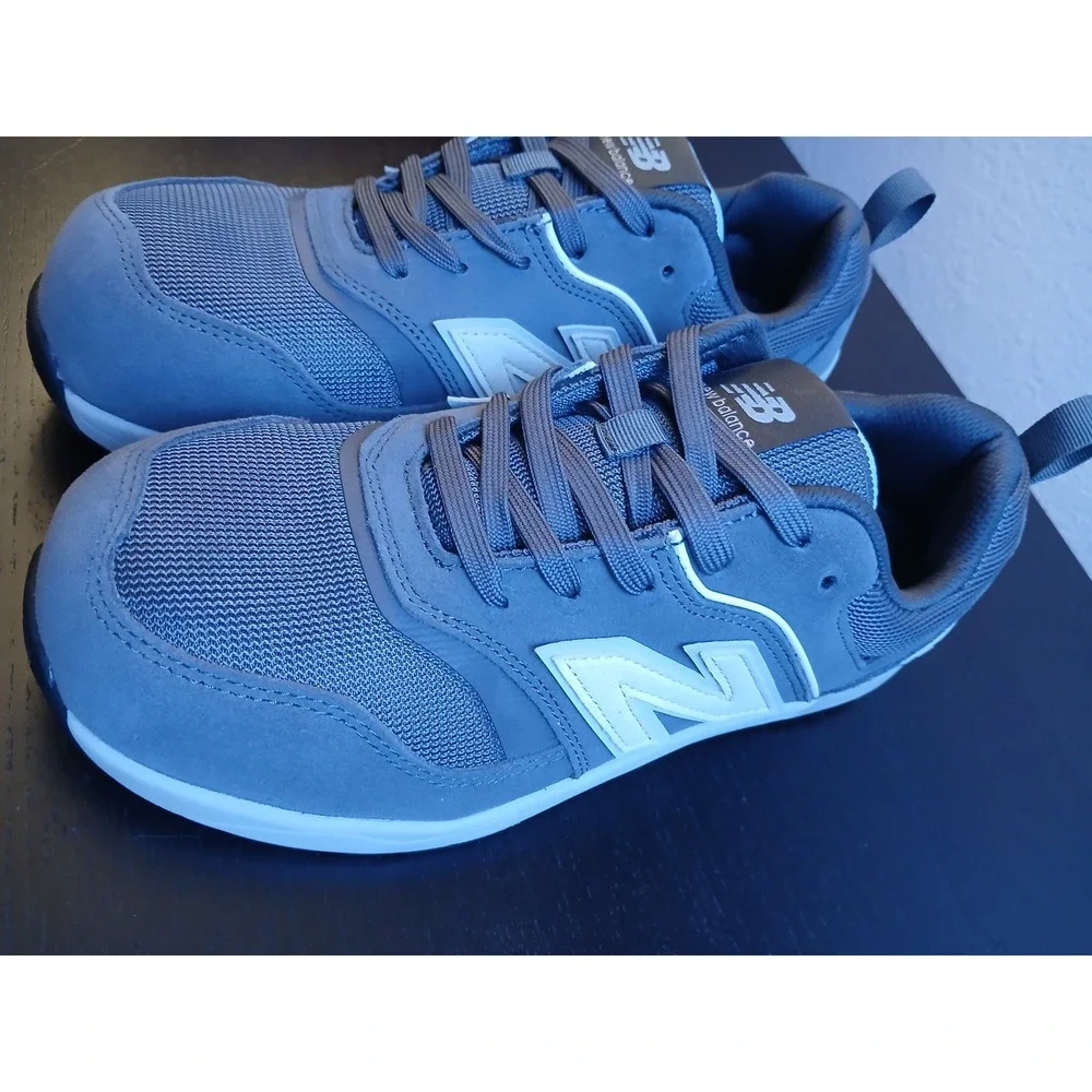 New Balance WUELEHM2 Womens Grey Composite Toe Slip Resistant Work Shoes 10 NEW